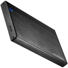 EE25-XA6C USB-C 5Gbps SATA 6G išorinė dėžutė 2,5' SSD / HDD ALINE dėžutei