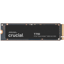 CRUCIAL T710 1TB PCIe Gen5 NVMe M.2 2280 SSD up to 14900 MB / s read and 13700 MB / s write