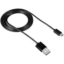 CANYON laidas UM-1 MicroUSB 5W 1m Juodas