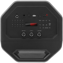 Garsiakalbis SVEN PS-650, juodas (50W, TWS, Bluetooth, FM, USB, microSD, LED ekranas, 4000mA*h)
