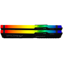 Kingston DRAM 64GB 6000MT / s DDR5 CL36 DIMM (Kit of 2) FURY Beast RGB EXPO Kingston DRAM 64GB 6000MT / s DDR5 CL36 DIMM (Kit of 2) FURY Beast RGB EXPO