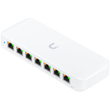 Ubiquiti USW-Ultra-210W-EU compact, Layer 2, 8-port GbE PoE switch with versatile mounting options, 7x GbE PoE+ output p