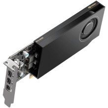 PNY NVIDIA A1000 8GB LowProfile OEM versija, PCI-Express 4.0 x16, LP, 8 GB GDDR6 128 bitų, 4x Mini DP 1.4, 1x LP laikikl