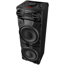 Speaker SVEN PS-1900, black (1000W, TWS, Bluetooth, FM, USB, LED-display, AC power)