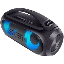 Speaker SVEN PS-380, black (40W, Waterproof (IPx5), TWS, Bluetooth, FM, USB, 3000mA*h)