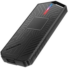 AXAGON EEM2-GAM USB-C 3.2 Gen 2 10Gbps - M.2 NVMe / SATA SSD GAME 30-80mm ALU box