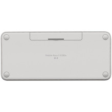 LOGITECH K380S Bluetooth klaviatūra - TONAL WHITE - NORDIC
