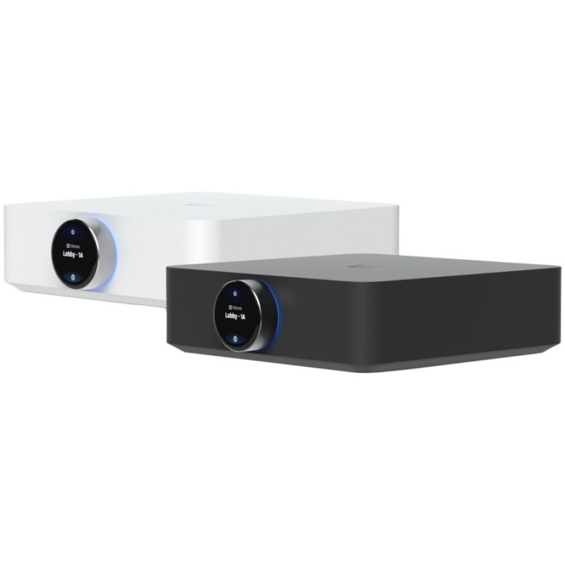 Ubiquiti UPL-Amp-B-EU premium speaker amplifier designed for high-fidelity multi-zone audio streaming and immersive spat