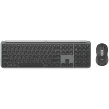 LOGITECH Signature Slim Combo MK950 - GRAFITO - JAV TARPTAUTINIS - 2,4 GHz / BT- INTNL-973