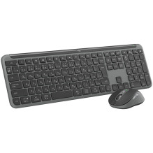 LOGITECH Signature Slim Combo MK950 - GRAFITO - JAV TARPTAUTINIS - 2,4 GHz / BT- INTNL-973