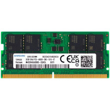 „Samsung“ 32 GB DDR5 SODIMM 4800 MHz atmintis