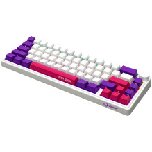 LORGAR KBP70MW, Wireless 65% Mechanical Gaming Keyboard Pro, White, EN layout