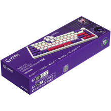 LORGAR KBP70MW, Wireless 65% Mechanical Gaming Keyboard Pro, White, EN layout