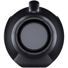 Portable speaker SVEN PS-990, black, power output 180W (RMS), TWS, Bluetooth, RGB backlight, Waterproof (IPx7), USB, Lit