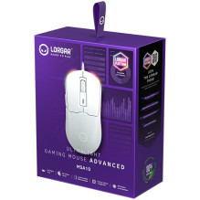 LORGAR MSA10, Ultralight Wired Gaming Mouse Advanced, white