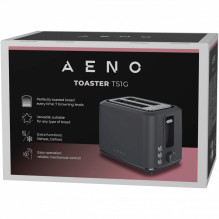 Electric Toaster, Grey, 220-240V, 50-60Hz, 920-1080W, 2 slots, 3 modes, 7 browning levels