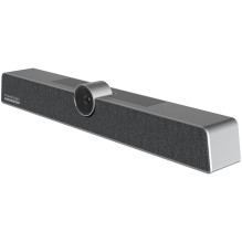 Prestigio Solutions Video Conferencing Collaboration Bar Alpha: UHD, 12MP, 6 mic, 8m (Range), Connection via USB Type-C 