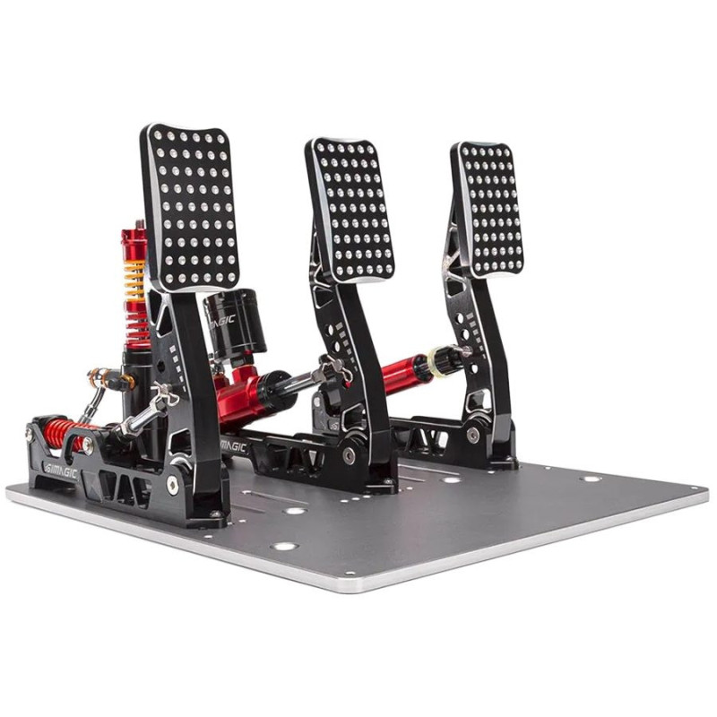 SIMAGIC Hydraulic 3‑Pedal Set with 200 kg Load Cell, S310
