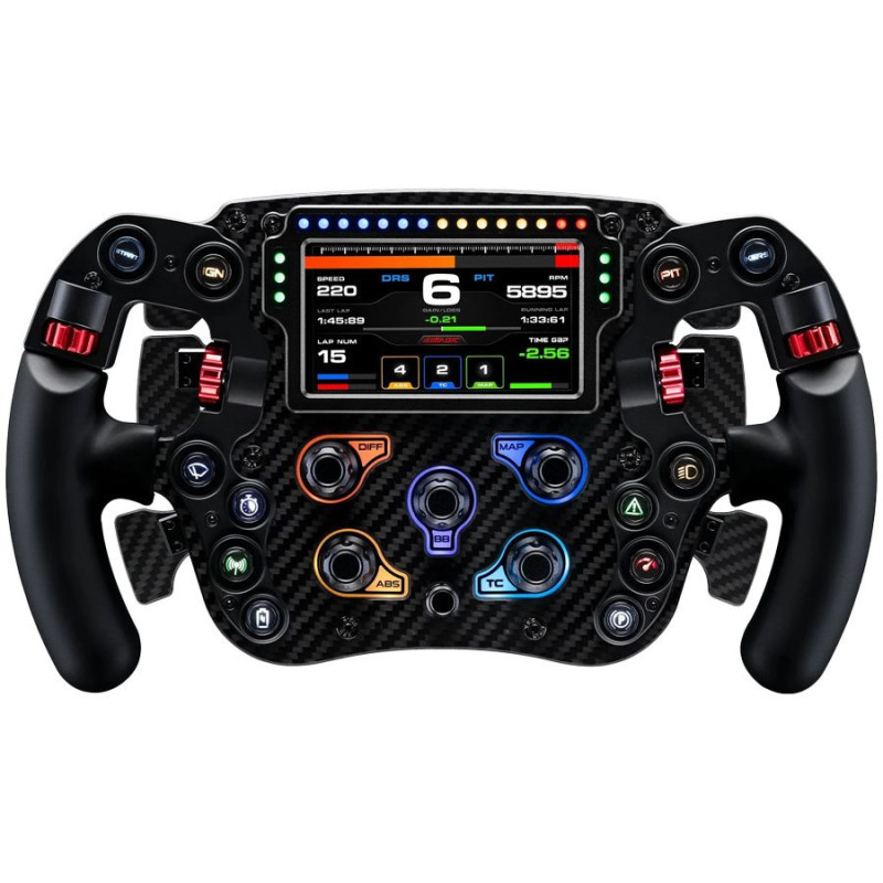 SIMAGIC FX PRO 290 mm Steering Wheel, QR50, Shifters + Dual Clutch, S203