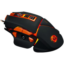CANYON mouse Hazard GM-6 LED Wired Black Orange