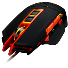 CANYON mouse Hazard GM-6 LED Wired Black Orange
