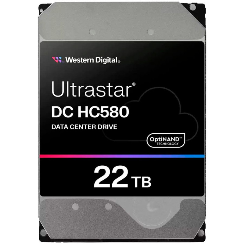 HDD Server WD / HGST Ultrastar 22TB DC HC580, 3.5", 512MB, 7200RPM, SATA, 512E SE NP3, SKU: 0F62785