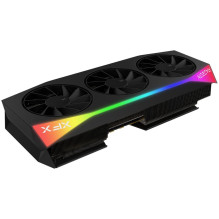 „XFX Mercury AMD Radeon RX 9070XT OC Gaming Edition“ su RGB 16 GB GDDR6 atmintimi, HDMI 3xDP
