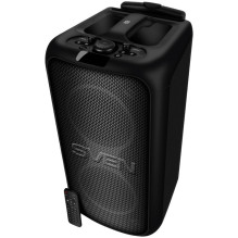 Nešiojama garso kolonėlė SVEN PS-1000, juoda, galia 2x80W (RMS), TWS, Bluetooth, FM, USB, LED ekranas, ličio baterija Nešiojama garso kolonėlė SVEN PS-1000, juoda, galia 2x80W (RMS), TWS, Bluetooth, FM, USB, LED ekranas, ličio baterija