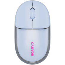 CANYON mouse OnClick 24 BT / Wireless Transparent / Blue