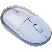 CANYON mouse OnClick 24 BT / Wireless Transparent / Blue