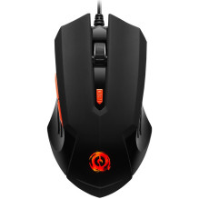CANYON pelė Star Raider GM-1 RGB 6 mygtukai laidiniai juodi