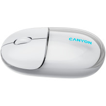 CANYON mouse OnClick 24 BT / Wireless Transparent / White