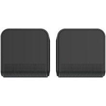 „Klipsch Flexus SURR 100“ erdvinio garso kolonėlės, skirtos „Flexus Core“ garso juostoms, juodos, pora