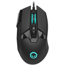LORGAR Stricter 579, gaming mouse, 9 programmable buttons, Pixart PMW3336 sensor, DPI up to 12 000, 50 million clicks bu