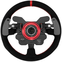 SIMAGIC GT1 Round Steering Wheel 330 mm, Shifter Paddles, QR70, suede, S210