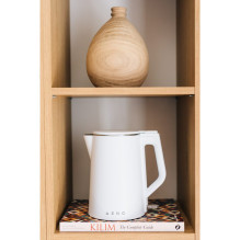 AENO Electric Kettle EK2: 1850-2200W, 1.5L, Strix, Double-walls, Non-heating body, Auto Power Off, Dry tank Protection