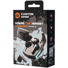 CANYON ausinės Doublebee GTWS-2 Gaming Black