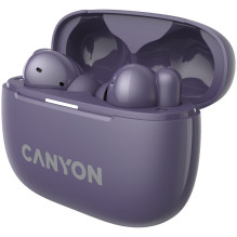 CANYON ausinės OnGo TWS-10 ANC+ENC Purple