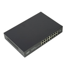 PNI SW016 Switch Package, 16 x 10 / 100 / 1000 Mbps, Gigabit, metal case and 1.5m CAT8 patch PNI U8015W