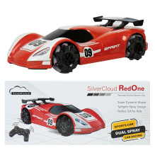 Silvercloud RedOne Sports Car Toy Pack with Sticky Pad Flag Remote Control Included