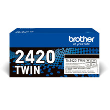 OEM cartridges Brother TN2420 TWIN, Black OEM cartridges Brother TN2420 TWIN, Black