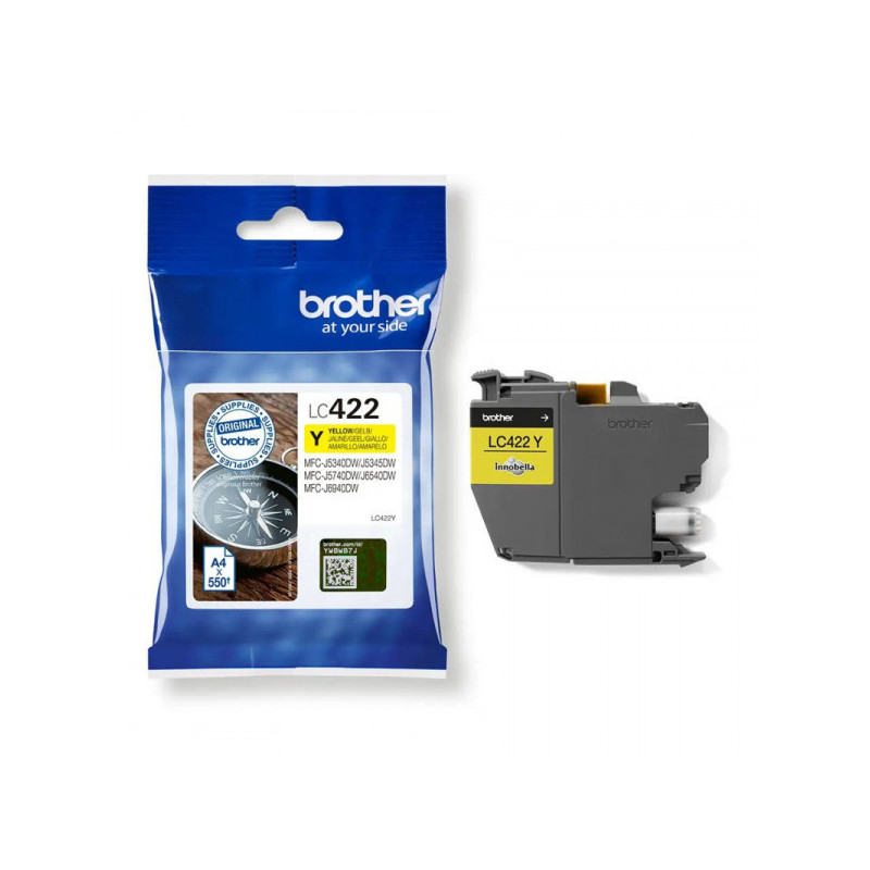 OEM cartridge Brother LC422Y Yellow