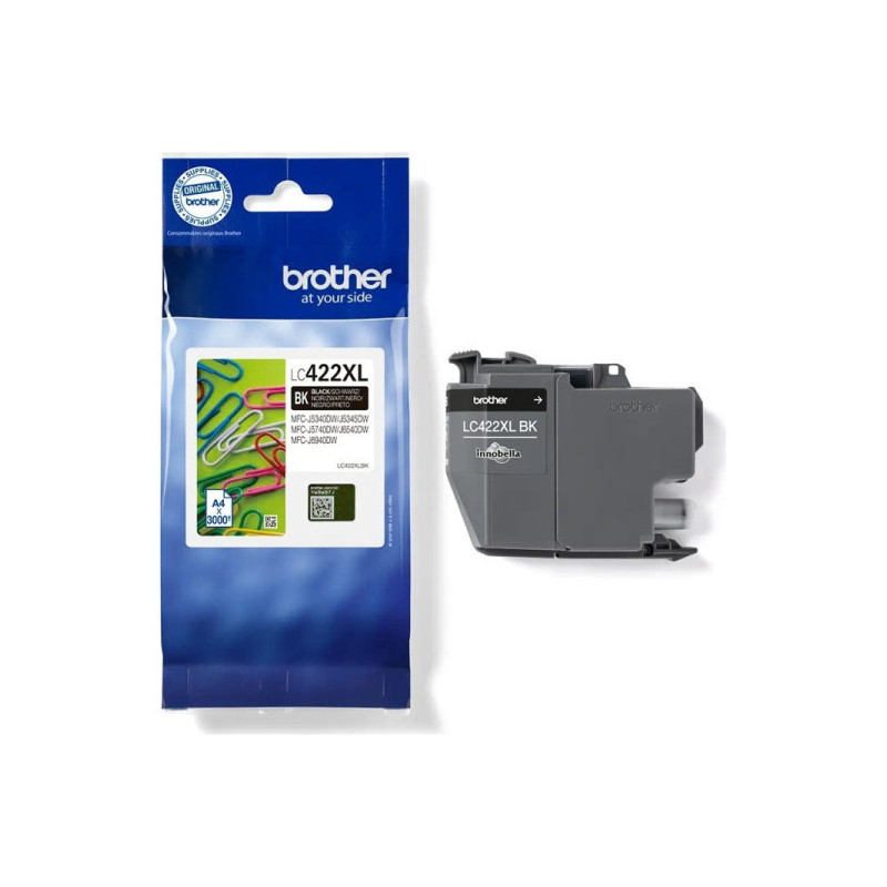 OEM cartridge Brother LC422BK XL Black