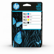 OEM HP 963 Cartridge Kit (6ZC70AE) B / C / Y / M