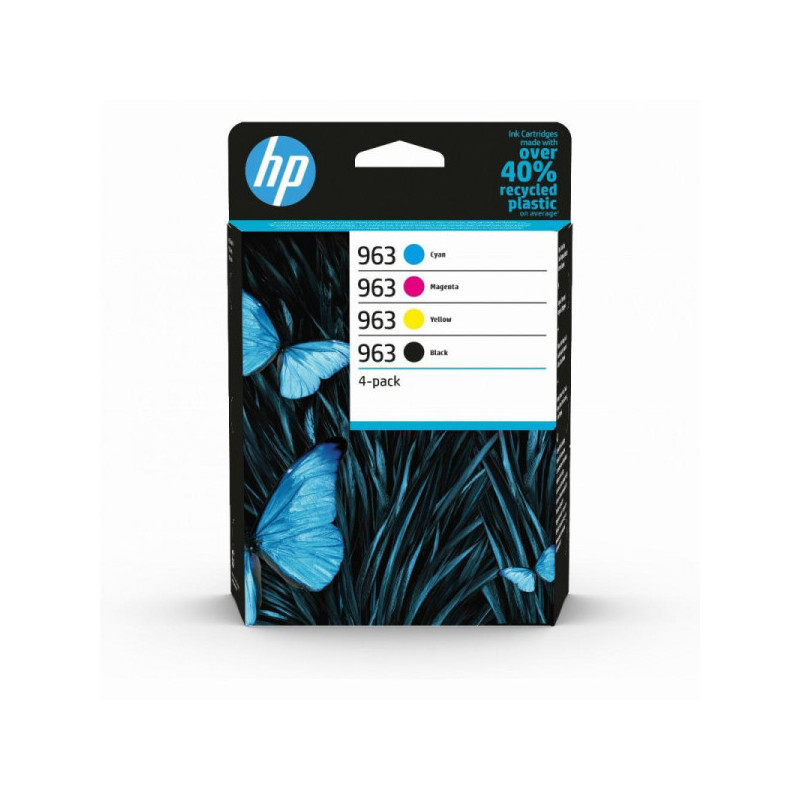 OEM HP 963 Cartridge Kit (6ZC70AE) B / C / Y / M