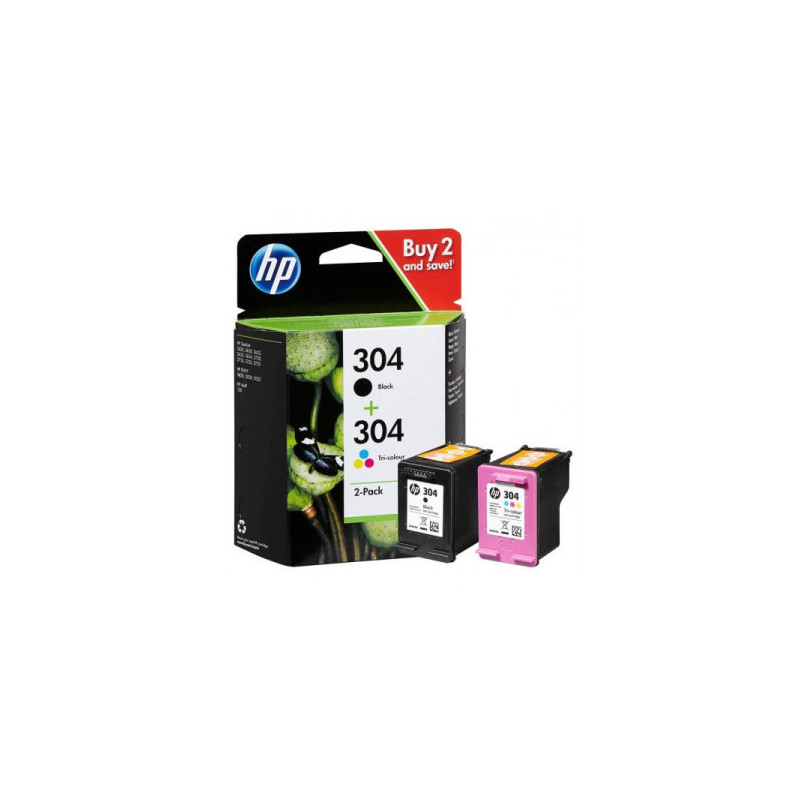 OEM kasečių komplektas HP No.304 (3JB05AE) CMYK