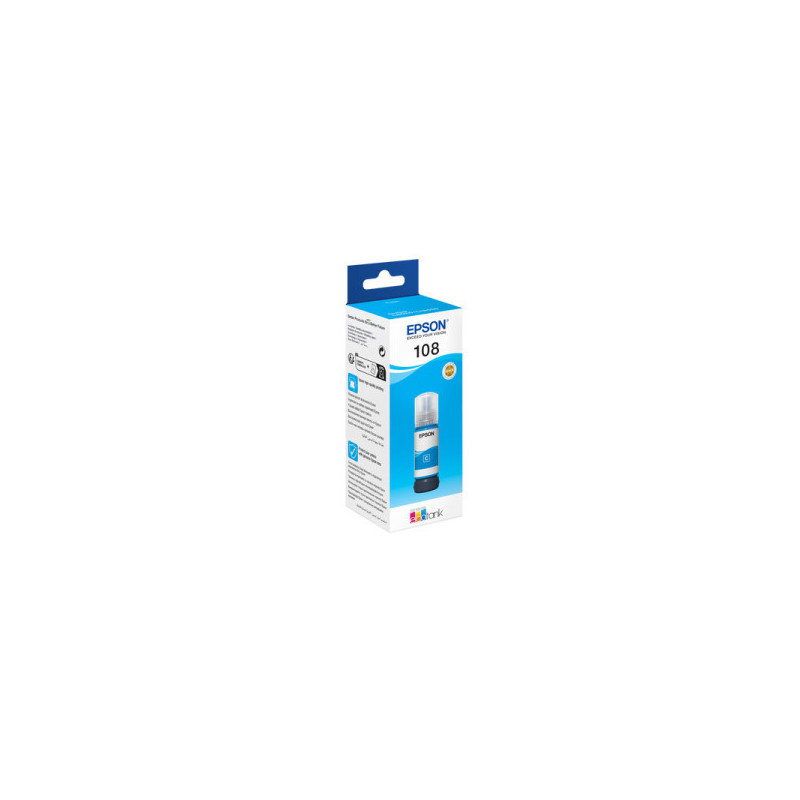 OEM ink Epson EcoTank 108 Blue