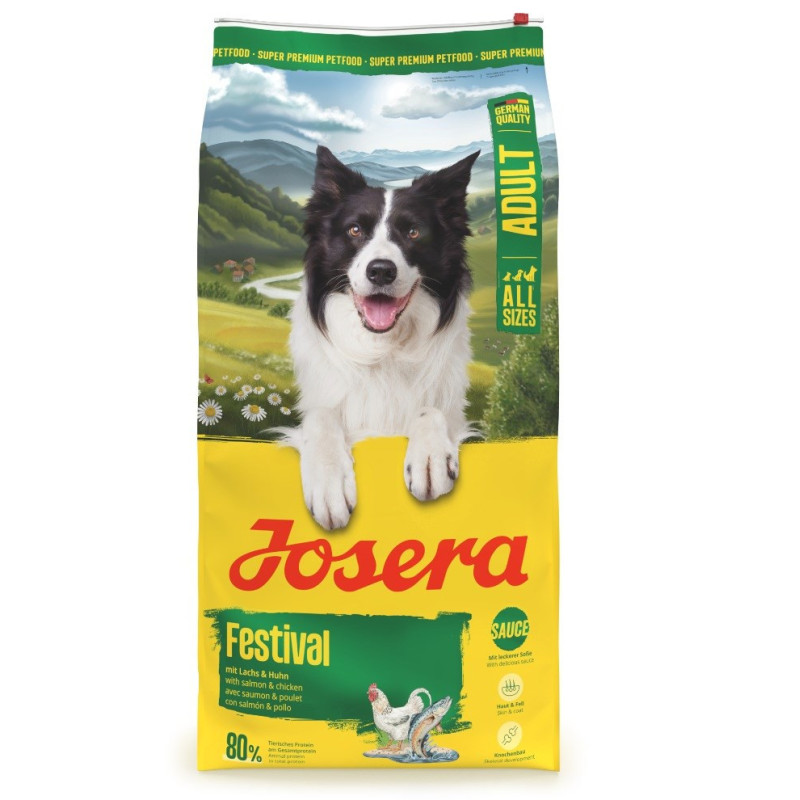 JOSERA Adult Festival - sausas šunų ėdalas - 12,5 kg