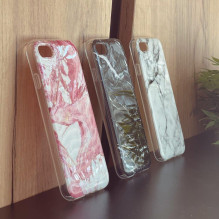 Wozinsky Marble TPU case cover for Xiaomi Mi Note 10 Lite white