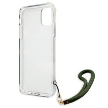 Guess GUHCN61KSARKA iPhone 11 6.1" / Xr green / khaki hardcase Camo Collection